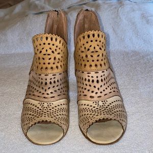 Sheridan Mia Open Toed Booties